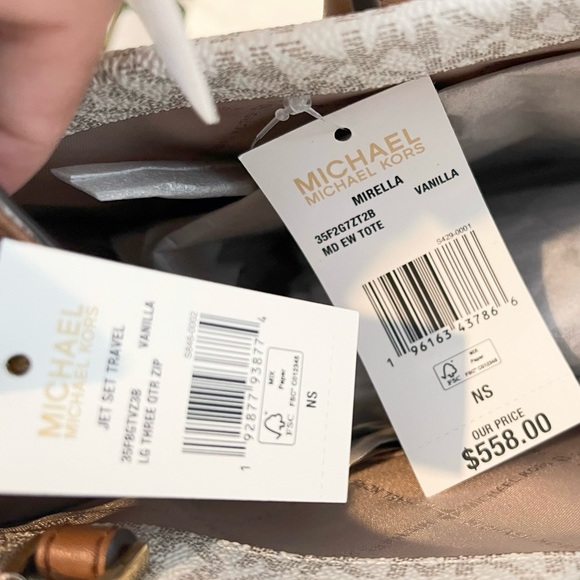 🔥NeW! Michael Kors Mirella Medium Tote Set - Picture 9 of 10